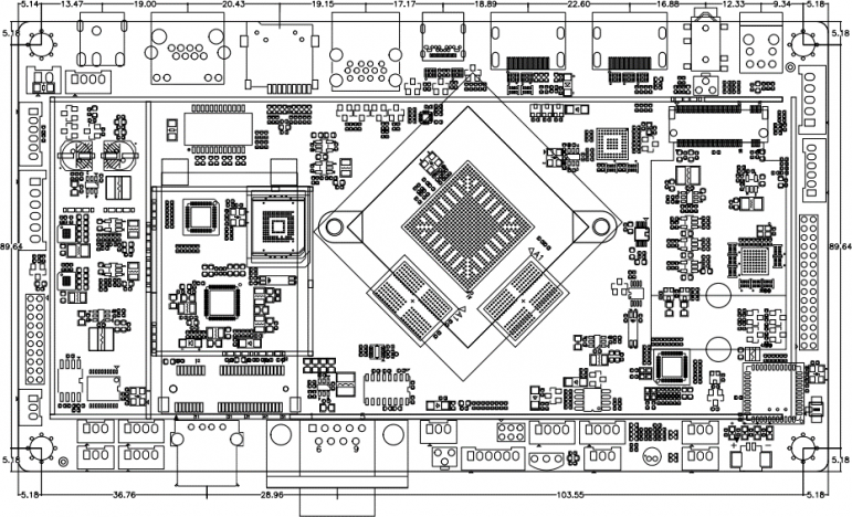 RK3399 DVE PCBA