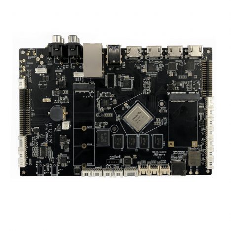 SV902_RK3399 3 HDMI OUT 1 HDMI IN PCBA