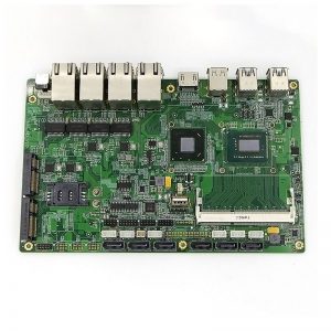 Intel HM175 Core 6700HQ Barebone PCBA with 8 SATA 6 RJ45