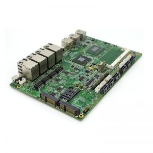 Intel HM175 Core 6700HQ Barebone PCBA with 8 SATA 6 RJ45 (4)