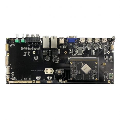RK3399-SV905 4K Multimedia server with 4 display 1 hmdi in 2 SATA (5)
