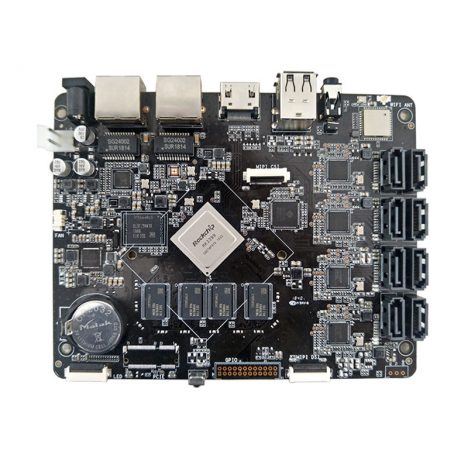 RK3399_PCBA_DUAL-RJ45_8-SATA_RTC-3