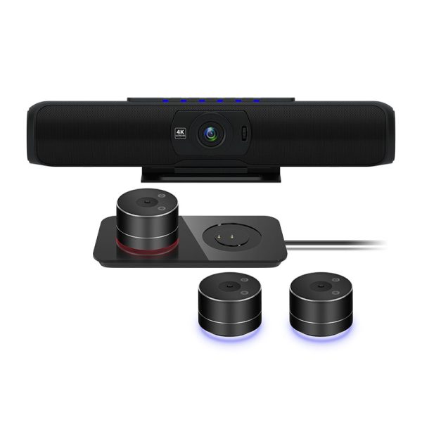 Video conferencing terminal camera and microphone all-in-one machine